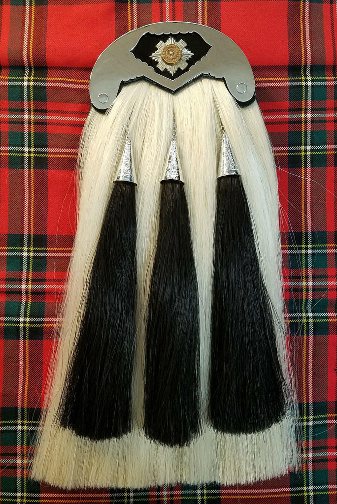 Horse Hair Sporran, Scots Guards Hair Sporran