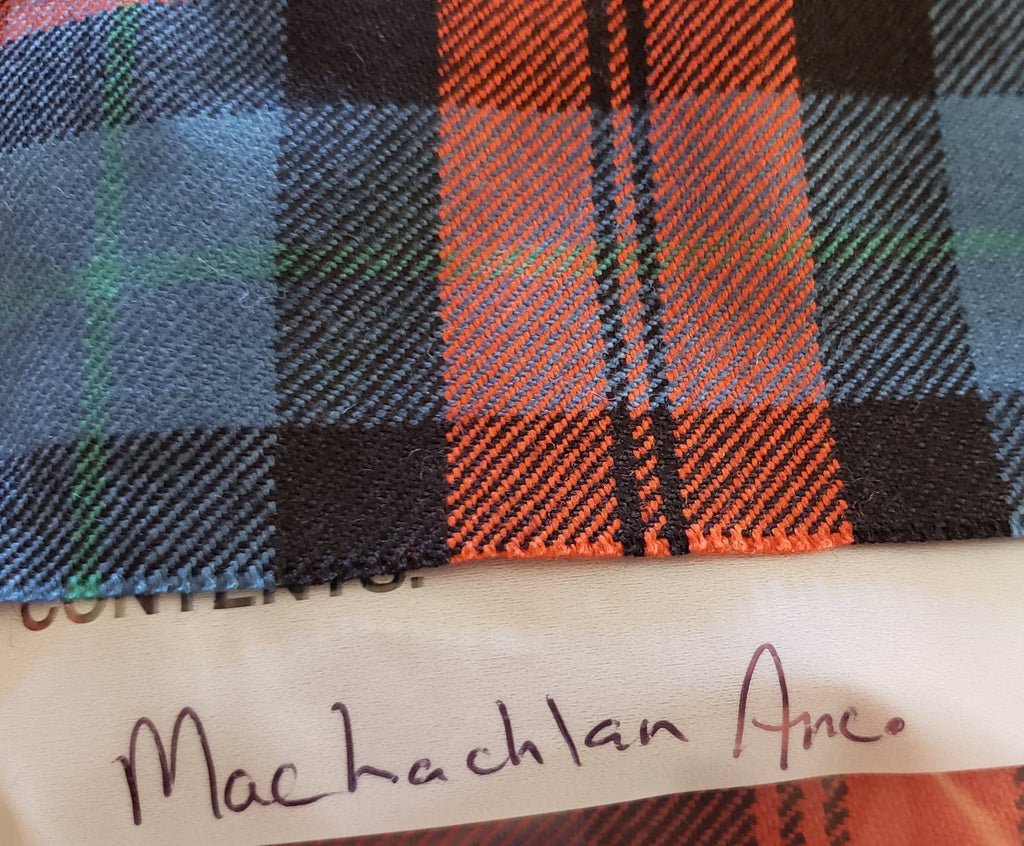 MacLachlan Ancient Tartan Scraps