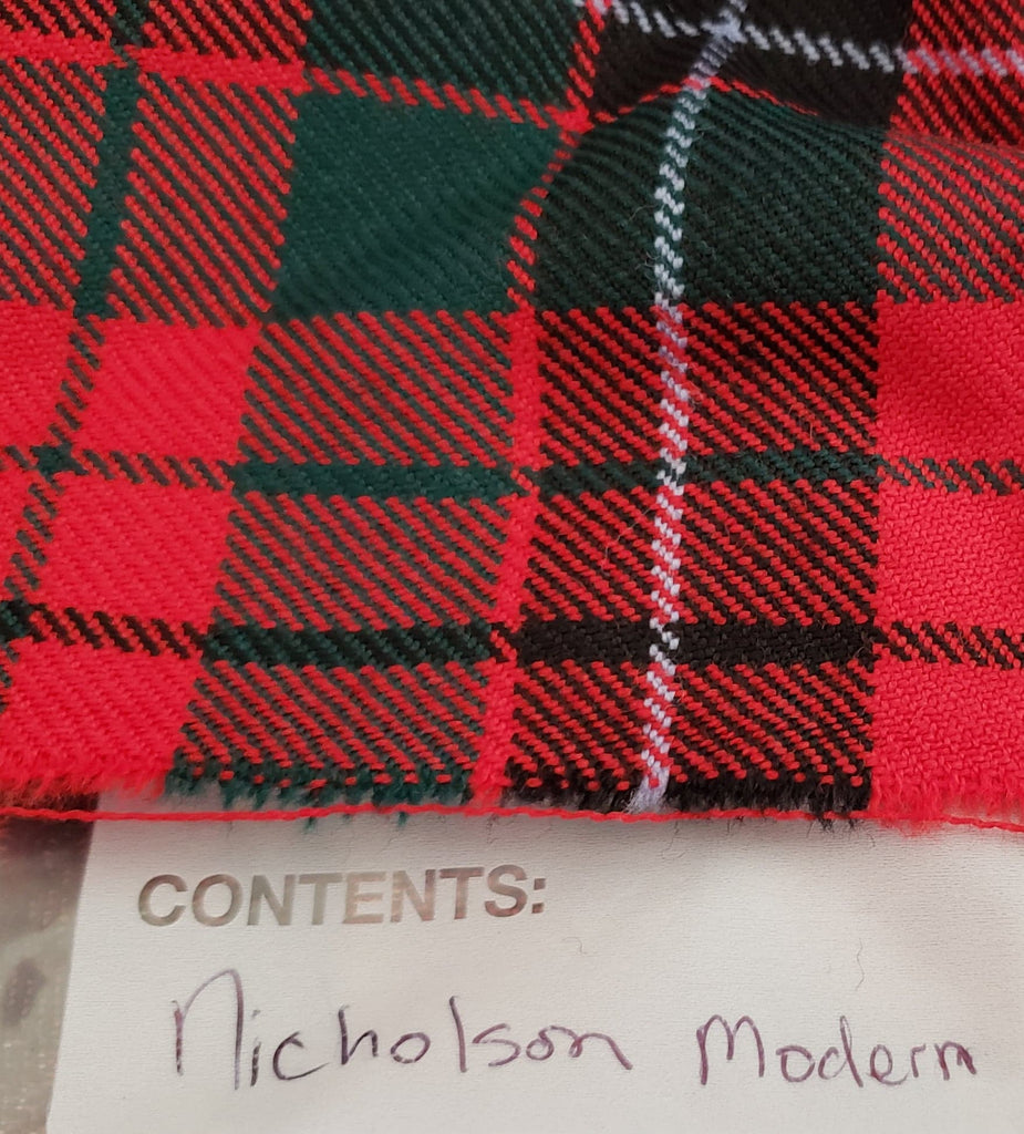 Nicholson Modern Tartan Scraps