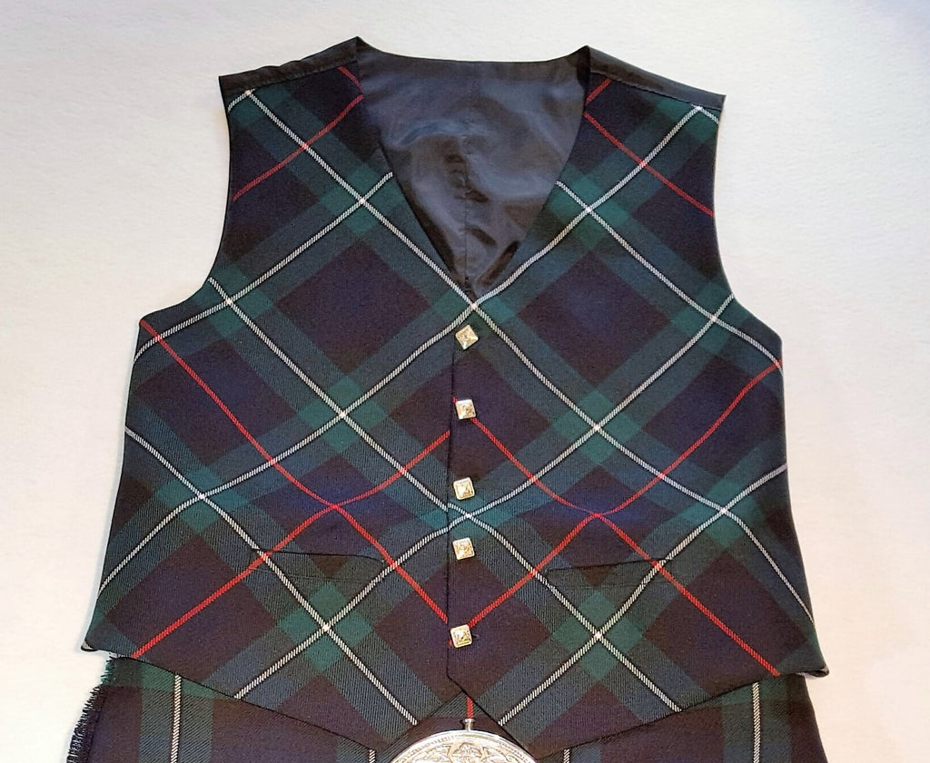 Diamond Pattern Vest Wool, En Pointe