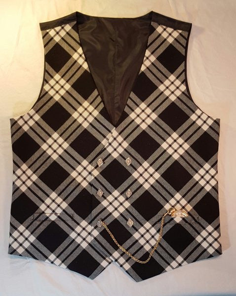 Diamond Pattern Vest Wool, En Pointe